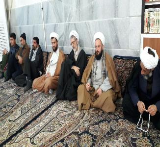 شرکت در مراسم ختم چهلمین روز درگشت ابوی جناب حجه الاسلام سید علی هاشمی 1396/8/21